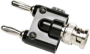 BNC Stecker 4 Mm Bananenstecker Splitter Anschluss BNC Stecker auf 2 X 4 Mm C4T4
